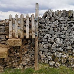 Drystone wall near Conistone Pie V2